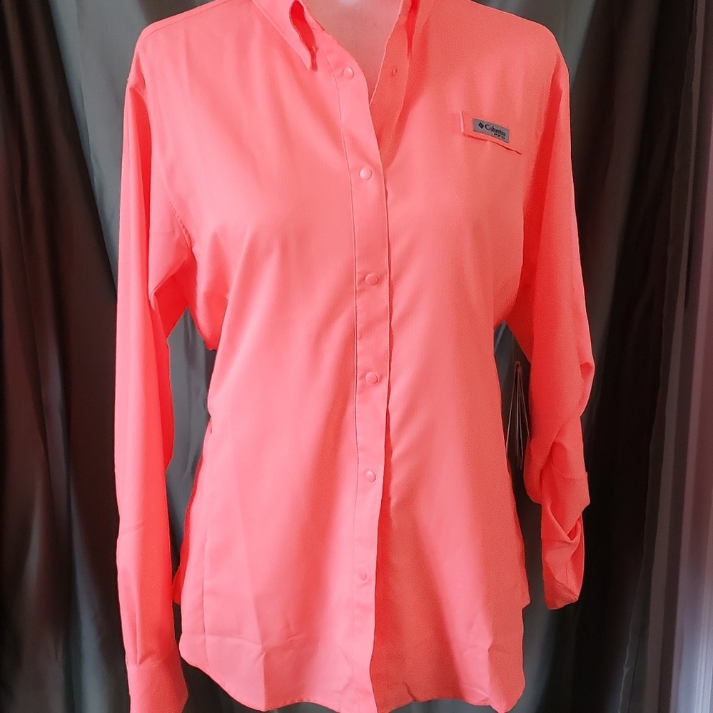 Women's size L Columbia sun protection shirt